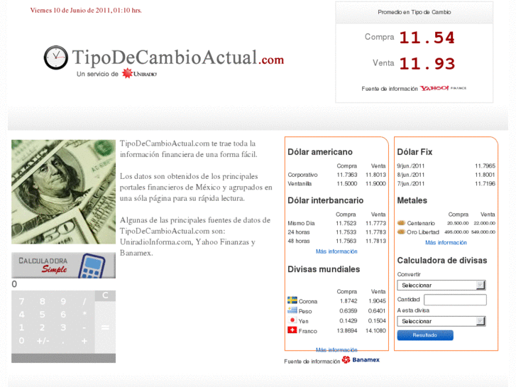 www.tipodecambioactual.com