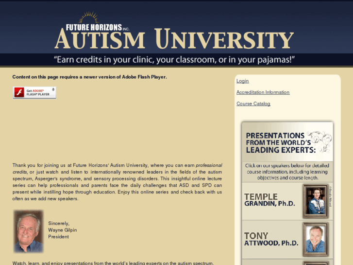 www.autismuniversity.com