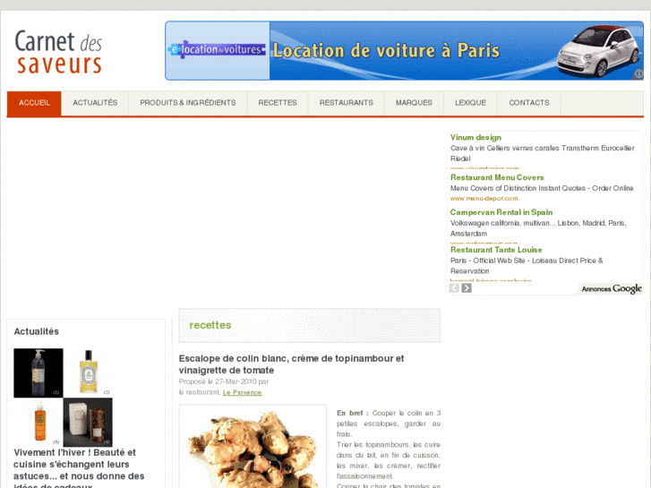 www.carnet-des-saveurs.fr