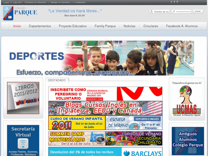www.colegioparque.com