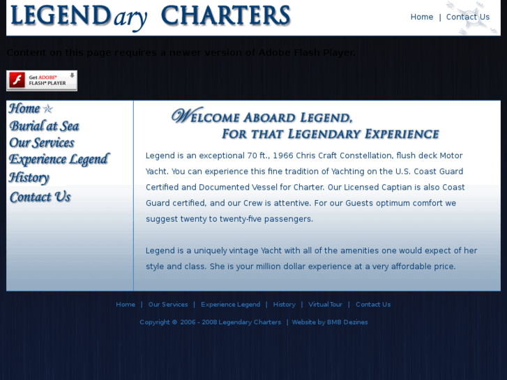 www.legendarycharters.com