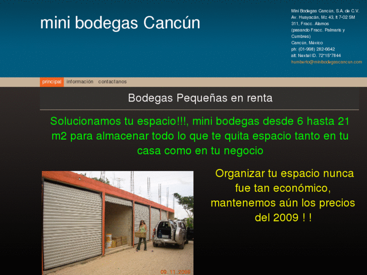 www.minibodegascancun.com