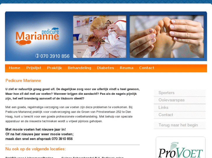 www.pedicuremarianne.nl