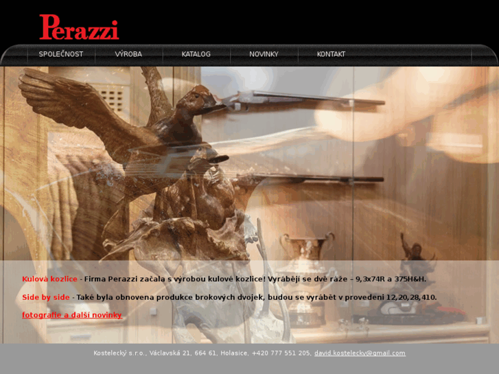 www.perazzi.cz