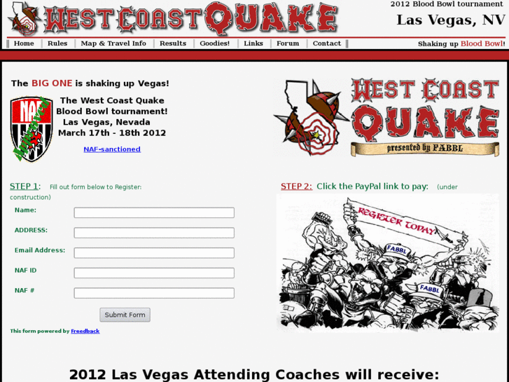 www.thewestcoastquake.com