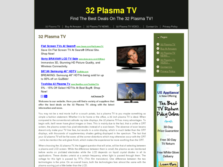 www.32plasmatv.org