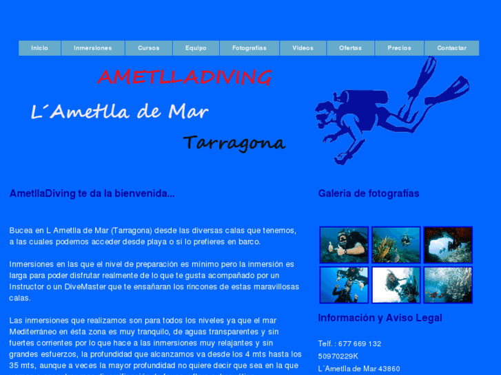 www.ametlladiving.com