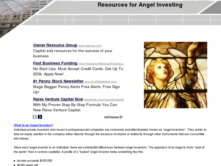 www.angel-investing.org