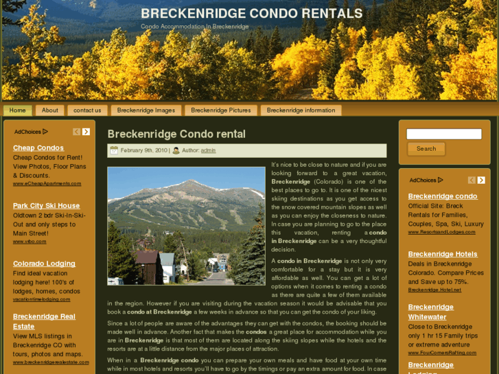 www.breckenridge-condo-rentals.net