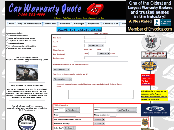 www.carwarrantyquote.com