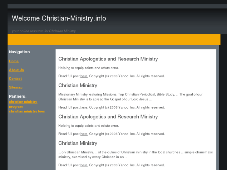 www.christian-ministry.info