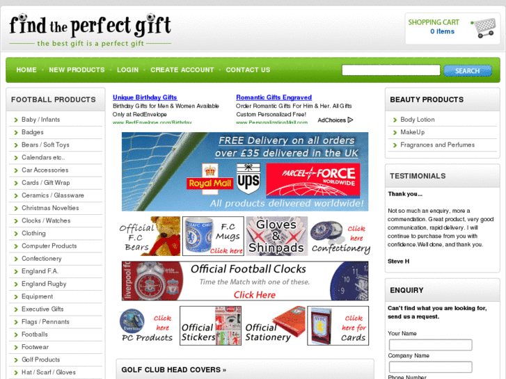 www.findtheperfectgift.co.uk