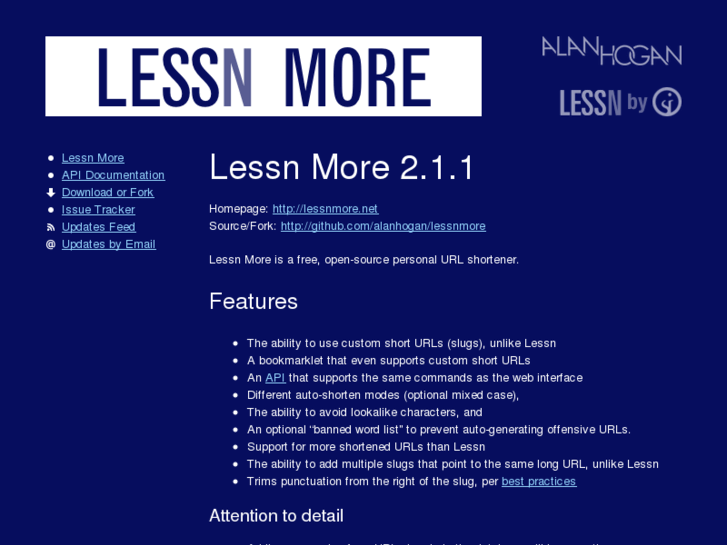 www.lessnmore.net