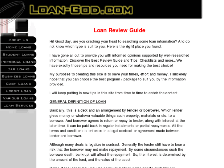 www.loan-god.com