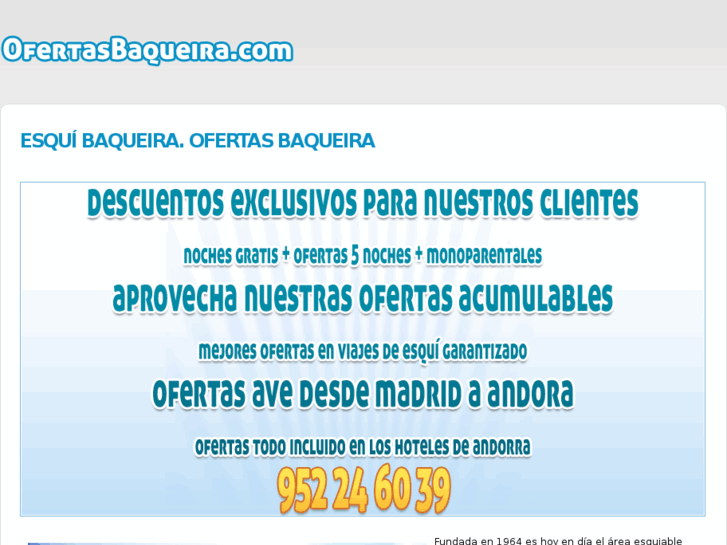 www.ofertasbaqueira.com