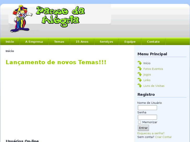 www.parquedaalegria.com