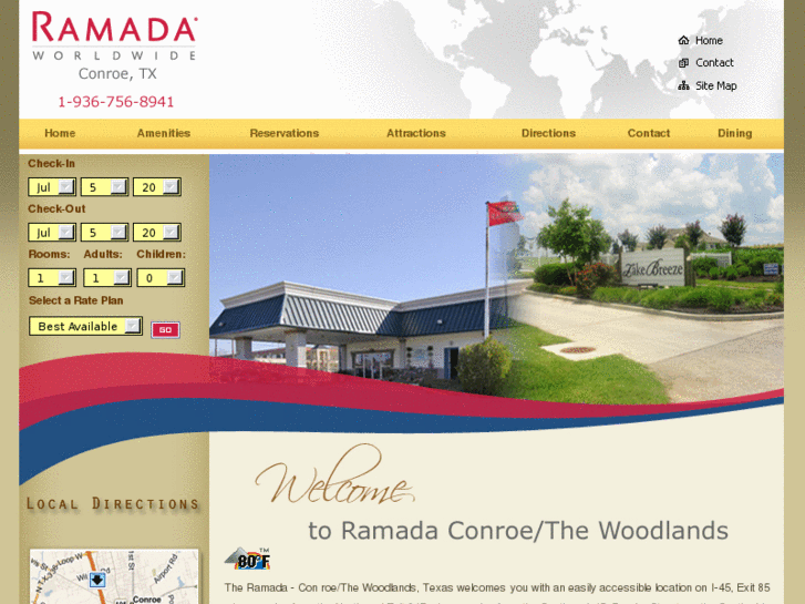 www.ramadaconroe.com