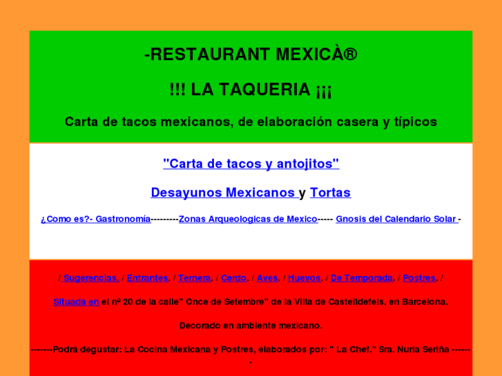 www.restaurantmexica.es