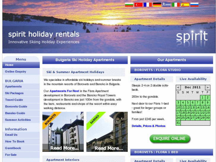 www.spiritholidayrentals.com