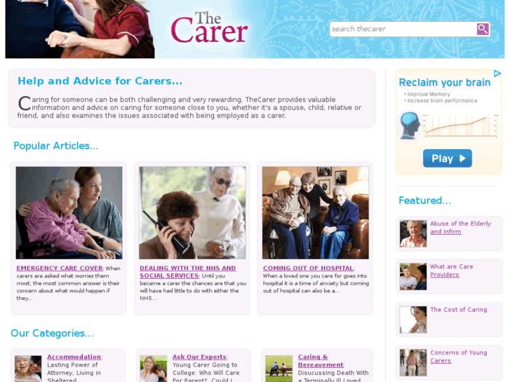 www.thecarer.co.uk