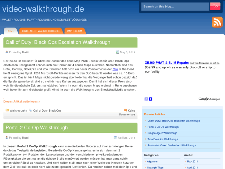 www.video-walkthrough.de