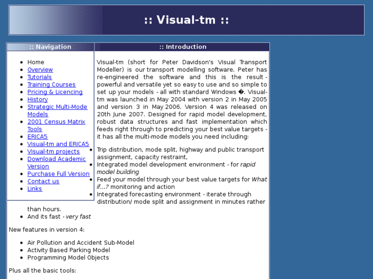 www.visual-transport-modeller.com
