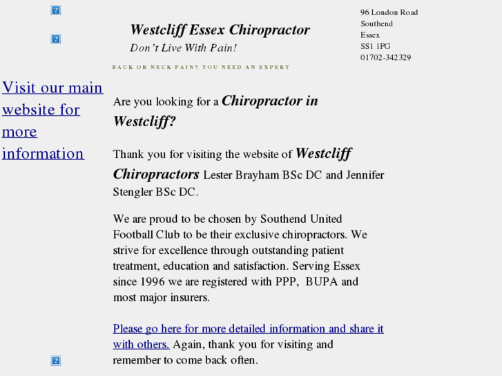 www.westcliffchiropractor.com