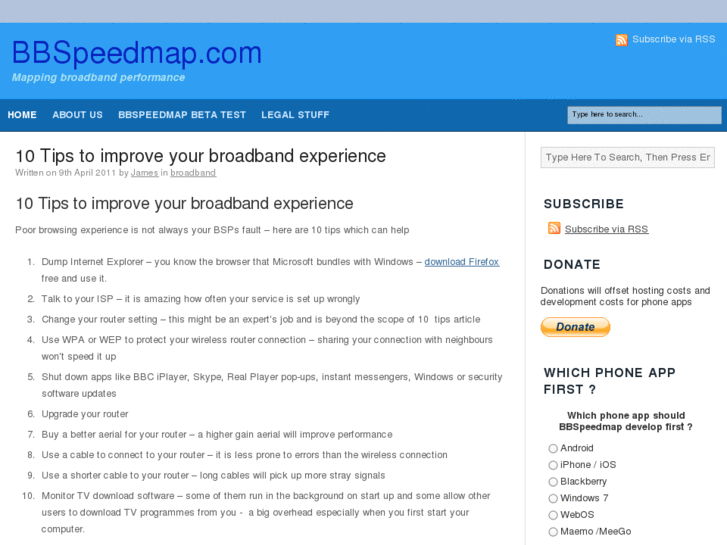 www.bbspeedmap.com