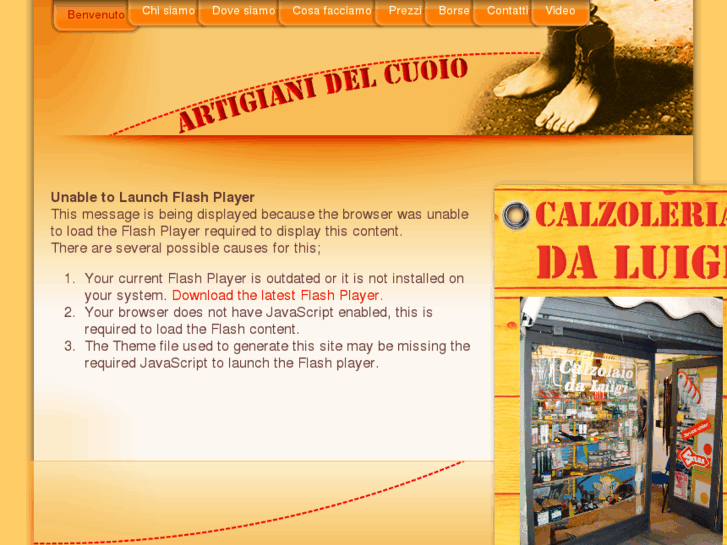 www.calzoleriadaluigi.com