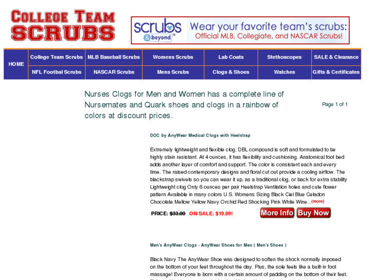 www.collegeteamscrubs.com