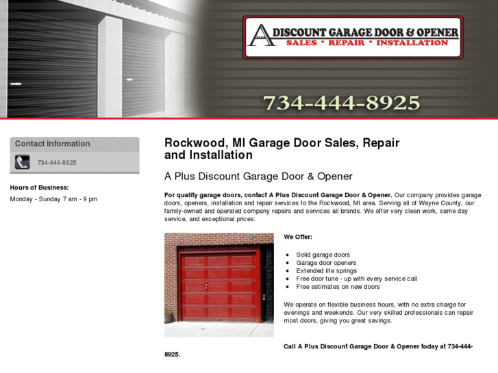 www.garagedoorrepairwaynecounty.com