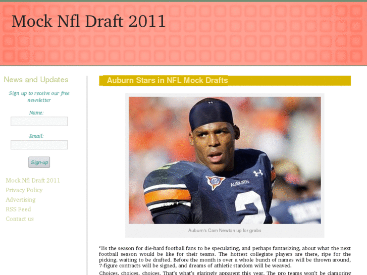 www.mocknfldraft2011.org