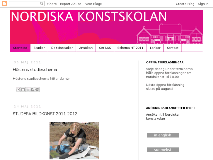 www.nordiskakonstskolan.org