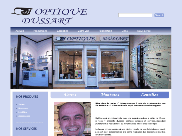 www.optiquedussart.com