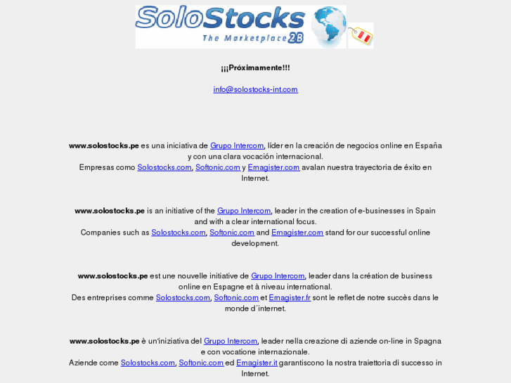 www.solostocks.pe