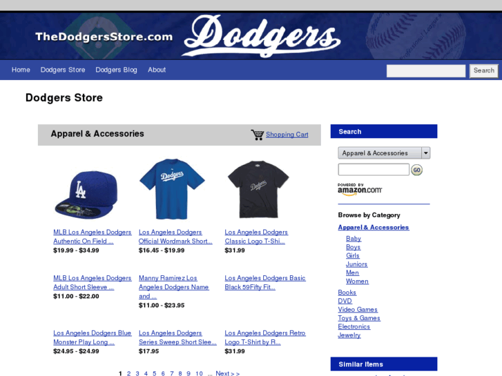 www.thedodgersstore.com