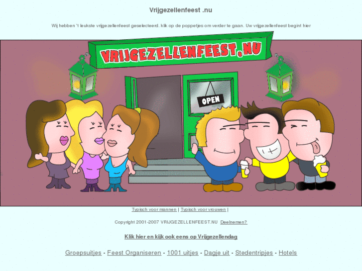 www.vrijgezellenfeest.nu