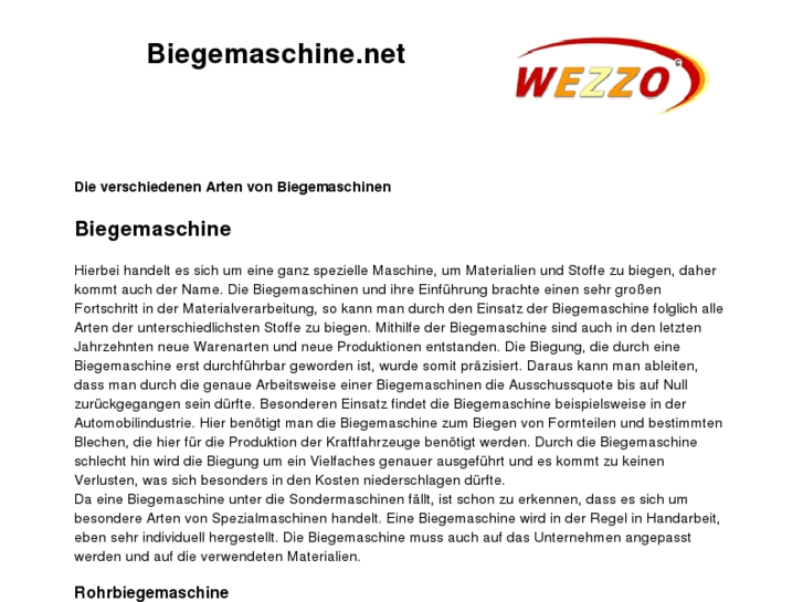 www.biegemaschine.net