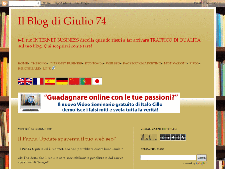 www.blogdigiulio74.com