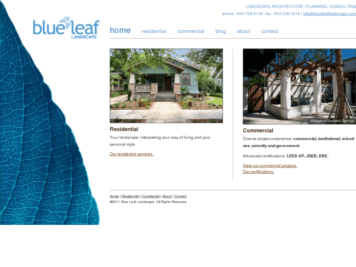 www.blueleaflandscape.com