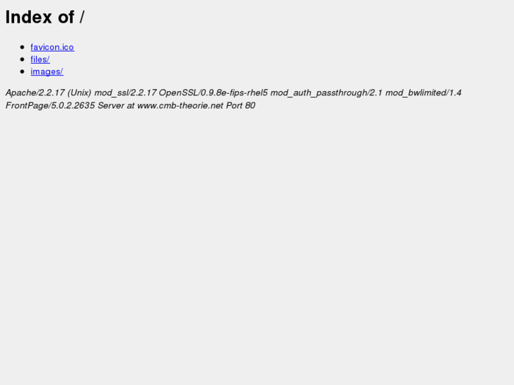 www.cmb-theorie.net
