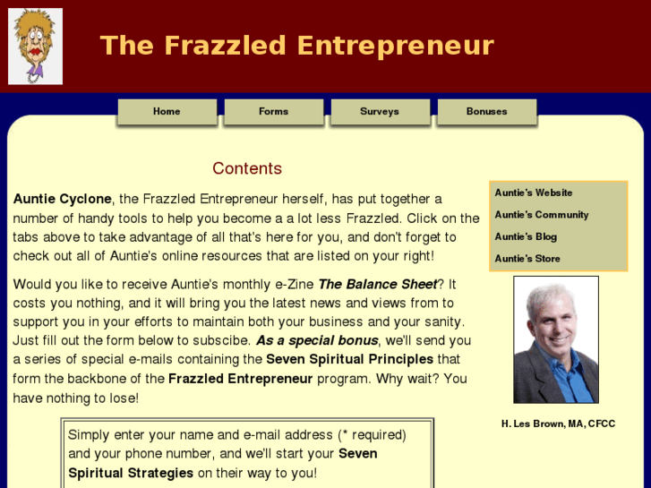 www.frazzledentrepreneur.info