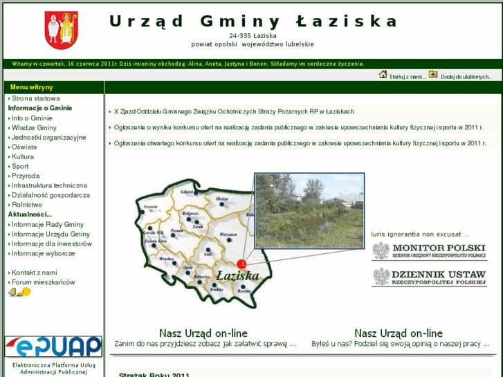 www.gminalaziska.pl