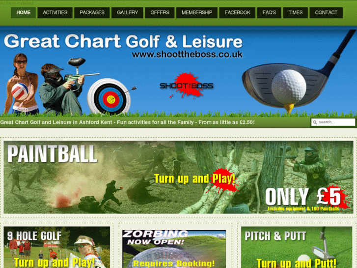 www.greatchartgolfandleisure.com