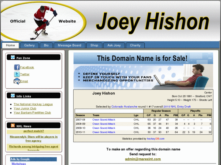 www.joeyhishon.com