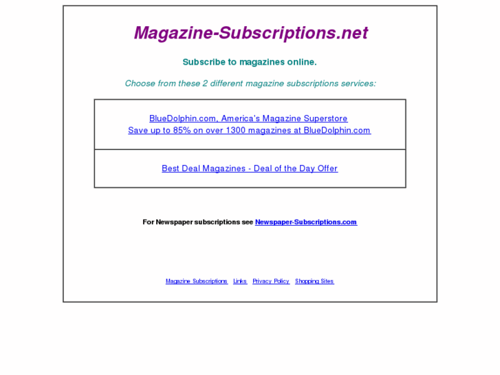 www.magazine-subscriptions.net