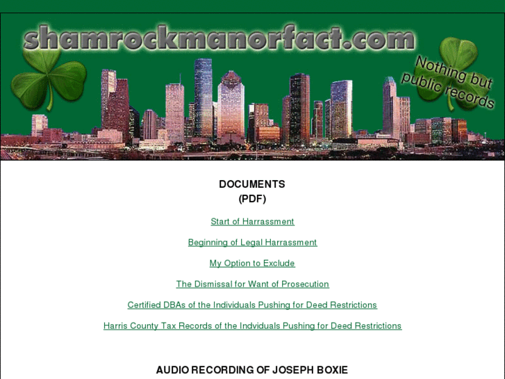 www.shamrockmanorfacts.com