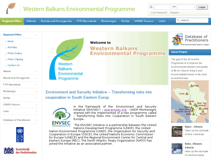 www.westernbalkansenvironment.net