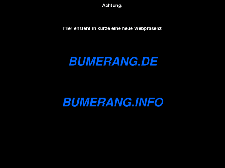 www.bumerang.info