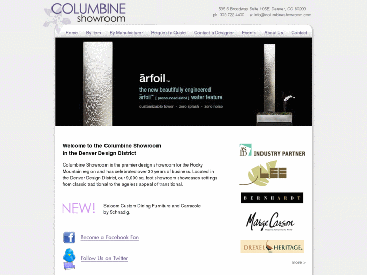 www.columbineshowroom.com